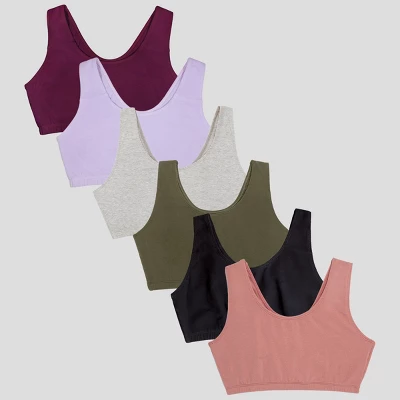 Fruit Of The Loom Tank Style Cotton Sports Bra 14 Fruit Of The Loom Tank Style Cotton Sports Bra - Image 12