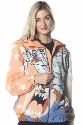 Members Only - Women's Big Bugs Windbreaker Oversized Jacket 3 Members Only - Women's Big Bugs Windbreaker Oversized Jacket
