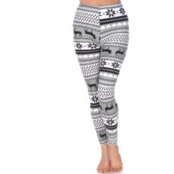 Women's One Size Fits Most Printed Leggings - One Size Fits Most - White Mark 24 Women's One Size Fits Most Printed Leggings - One Size Fits Most - White Mark -Women Store GUEST 98571e0b 9562 4a05 b444 d5f15ed79045