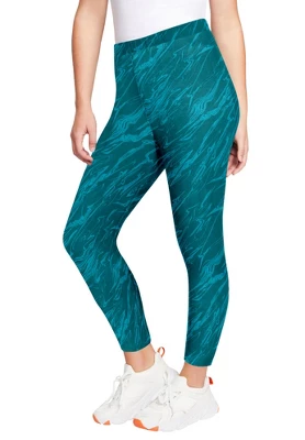 June + Vie By Roaman's Women’s Plus Size Essential Cropped Legging 10 June + Vie By Roaman's Women’s Plus Size Essential Cropped Legging - Image 8