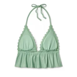 Women's Crochet Tie-Front Longline Bikini Top - Wild Fable™ Soft Green -Women Store GUEST 9983ebdf 3d58 4e7c 8588 1970fff3ed7f