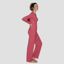 Vanity Fair Womens Beyond Comfort Long Sleeve Pajama Set 90131