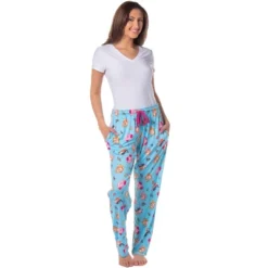 Kirby Women's Pajama Pants Character Costumes Adult Lounge Sleep Bottoms