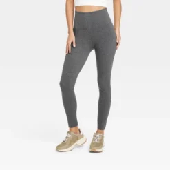 Women's High Waisted Cotton Blend Seamless Leggings - A New Day™ -Women Store GUEST 9b237b71 70e3 4eab a61c b77686e420a5