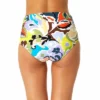 Anne Cole - Women's Fold Over High Waist Shirred Bikini Swim Bottoms