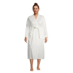 Lands' End Women's Supima Cotton Long Robe -Women Store GUEST 9c4e92ab d89a 4314 a9e8 4427c6150bb2