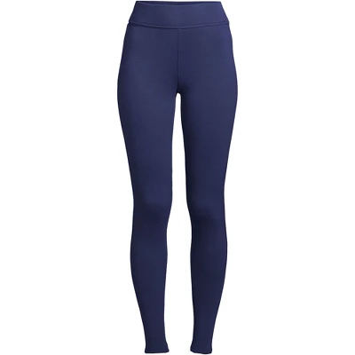Lands' End Women's High Rise Serious Sweats Fleece Lined Pocket Leggings 5 Lands' End Women's High Rise Serious Sweats Fleece Lined Pocket Leggings - Image 3