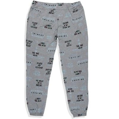 Friends TV Show Womens' Sayings You're My Lobster Jogger Pajama Pants 3 Friends TV Show Womens' Sayings You're My Lobster Jogger Pajama Pants
