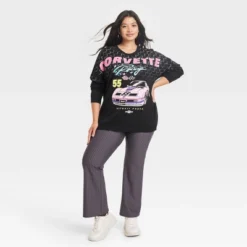 Women's Corvette Racing Cozy Graphic Sweatshirt - Black 7 Women's Corvette Racing Cozy Graphic Sweatshirt - Black -Women Store GUEST a296c018 a1c2 40de 8d40 9edc3b127b6f