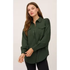 90 Degree By Reflex Womens Softlite Scuba Morgan Modal Shacket -Women Store GUEST a2f283ac 9e81 4331 a295 ccae82cedeb5