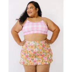 Lime Ricki Women's Garden Party Ultra High-Waist Skirt W/ Bottoms -Women Store GUEST a4114e59 38d7 4c81 b3f1 1a019de62663