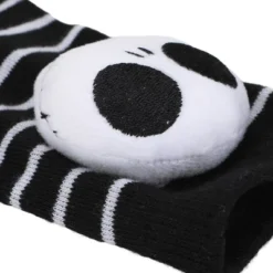 Nightmare Before Christmas Jack Skellington Adult Black & White Striped Casual Crew Socks -Women Store GUEST a4188dfa 867d 45c3 a333 7bc4b033ccf8