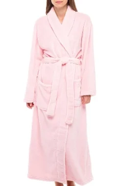 Women's Warm Fleece Winter Robe, Long Soft Plush Bathrobe -Women Store GUEST a4742d92 e192 408f bde8 dfd795f3ab57