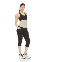 Infinite Basics Women's High Waist Tummy Control Yoga Super Comfy Legging Capris - Great For Working Out, Hanging Around The House & Sleep -Women Store GUEST a5000cf0 ec27 4314 b84a b78435dcb236