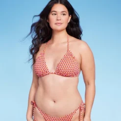 Women's Ribbed Triangle Bikini Top - Wild Fable™ Geo Print -Women Store GUEST a55f9ea8 e2a0 4c9e 81b7 881986f11a90