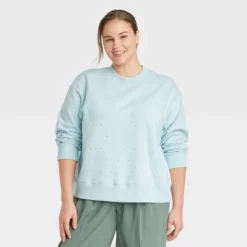 Women's Jeweled Pullover Sweatshirt - A New Day™ -Women Store GUEST a5c28bfc c127 491a a0fd d4d282043c15