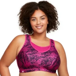 Glamorise Womens No-Bounce Camisole Elite Sports Wirefree Bra 1067 Fuchsia Print 11 Glamorise Womens No-Bounce Camisole Elite Sports Wirefree Bra 1067 Fuchsia Print -Women Store GUEST a70c3a71 3752 401f ae85 fbdbe8c00ced