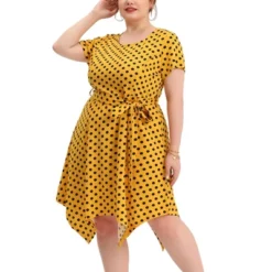 Agnes Orinda Women's Plus Size Polka Dots Wedding Elegant Spring Summer Midi Dresses -Women Store GUEST a70d34db 3e39 4b0e 9ce8 3ef5309d515f