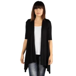 24seven Comfort Apparel Loose Fit Open Front Cardigan Vest 10 24seven Comfort Apparel Loose Fit Open Front Cardigan Vest -Women Store GUEST a7439188 1182 47c4 a9ab f2df506dfacb