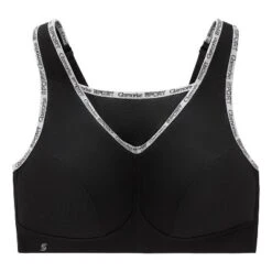 Glamorise Womens No-Bounce Camisole Sports Wirefree Bra 1066 Black -Women Store GUEST a779bed0 4e74 4a91 accb dc0d8ab30560