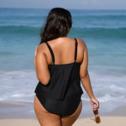 Women's V Neck Wrapped Plus Size Tankini Set - Cupshe 11 Women's V Neck Wrapped Plus Size Tankini Set - Cupshe -Women Store GUEST a7b4487c 547b 4ef6 a6e4 ff0143df0fc0