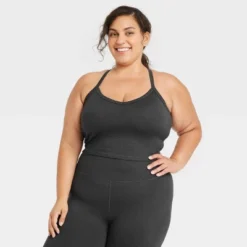 Women's Light Support Allover Cozy Cami Sports Bra - All In Motion™ -Women Store GUEST a7c51bbb 0666 4a44 9cd6 2c6971a3c182