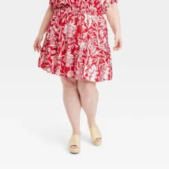 Women's Mini Tiered A-Line Skirt - Knox Rose™ 11 Women's Mini Tiered A-Line Skirt - Knox Rose™ -Women Store GUEST ab0426cb bcef 4319 874f 0677641bd705