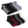 MUK LUKS Women's 12 Pair Pack Mini Crew Socks -Women Store GUEST abc6ce13 af4a 48a2 989c f455c3d4f26b