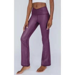 90 Degree By Reflex Interlink High Shine Cire Elastic Free Crossover V-Back Flared Leg Yoga Pants -Women Store GUEST abe444c3 caae 421a b094 bc78c7cb2079