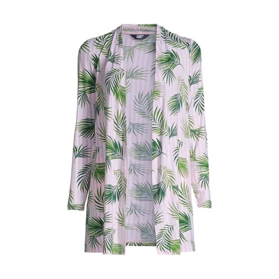 Lands' End Women's Lightweight Jersey Knit Long Cardigan 9 Lands' End Women's Lightweight Jersey Knit Long Cardigan - Image 7