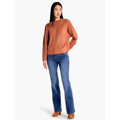 NIC + ZOE Shaker Knit Mock Sweater 7 NIC + ZOE Shaker Knit Mock Sweater - Image 5