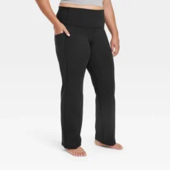 Women's Brushed Sculpt Pocket Straight Leg Pants 31.5" - All In Motion™ -Women Store GUEST ae71c0f3 b56b 43c7 b118 d1407971ae14