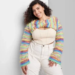 Women's Long Sleeve Party Shrug Sweater - Wild Fable™ -Women Store GUEST aec2cdb9 190c 4cd4 856a b713f79d354f