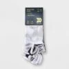 Women's 6pk Active Accents No Show Tab Athletic Socks - All In Motion™ White/Gray/Black 4-10 -Women Store GUEST aecd0b81 7fbe 4899 8d79 d399b2159d45