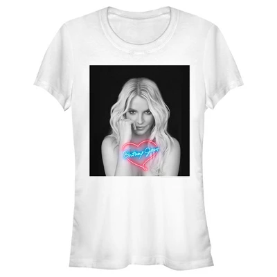 Junior's Britney Spears Jean Album Cover T-Shirt 5 Junior's Britney Spears Jean Album Cover T-Shirt - Image 3