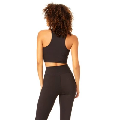 Anne Cole Active - Women's High Neck Crop Top 3 Anne Cole Active - Women's High Neck Crop Top