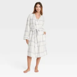 Women's Flannel Robe - Stars Above™ -Women Store GUEST af618ec6 923a 40ed b8ae f08870413d10