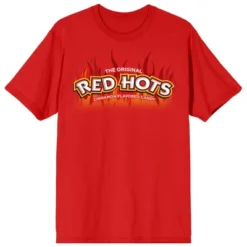 Red Hots Flames And Logo Women's Red T-Shirt -Women Store GUEST b01fd495 34aa 41b4 b308 cfdd104449d9