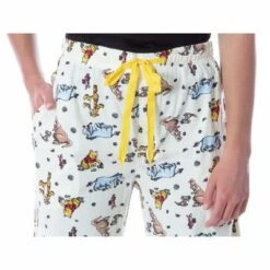 Disney Winnie The Pooh Women's Classic Character Art Loungewear Pajama Pants