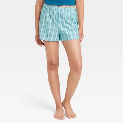Women's Boxer Pajama Shorts - Colsie™ 3 Women's Boxer Pajama Shorts - Colsie™
