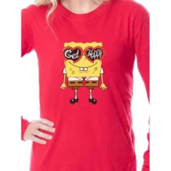 SpongeBob SquarePants Get Happy Character Adult Unisex Sleep Pajama Set Red 7 SpongeBob SquarePants Get Happy Character Adult Unisex Sleep Pajama Set Red -Women Store GUEST b3fd7f96 f21f 45ad 9b17 38c823ccddeb