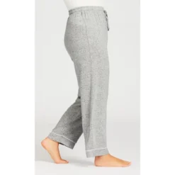 Women's Plus Size Hacci Sleep Pant - Gray | AVENUE 12 Women's Plus Size Hacci Sleep Pant - Gray | AVENUE -Women Store GUEST b4e3723f 611a 4cb7 b2fd 5b6d946406b4