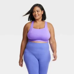 Women's Medium Support Square Neck Crossback Sports Bra - All In Motion™ -Women Store GUEST b544c1b9 8d8a 43b3 bf23 48104b69371a