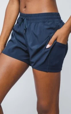 90 Degree By Reflex Womens Lux 2-in-1 Running Shorts With Drawstring -Women Store GUEST b5e8cd93 701f 48b1 9b27 716f1bcd4c46