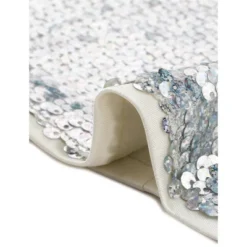 Allegra K Women's Halloween Sequin Crop Sparkle Glitter Short Sleeve Shinning T Shirt -Women Store GUEST b6410c5b 907d 4b27 baf7 4c8258c88160