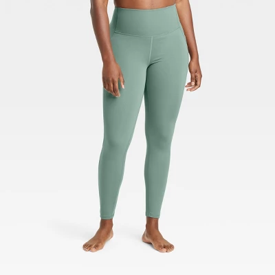 Women's Brushed Sculpt Curvy High-Rise Pocketed Leggings 28" - All In Motion™ 9 Women's Brushed Sculpt Curvy High-Rise Pocketed Leggings 28" - All In Motion™ - Image 7