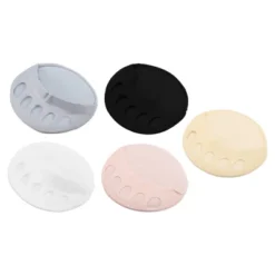 Unique Bargains Soft Fabric Breathable Five Toes Forefoot Pads For Women 5 Colors Black White Pink Gray Beige -Women Store GUEST b7265e9d 6395 4f5d 879f 291f2c8351c1