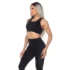 Women's Racer Back Sports Bra Black - White Mark 2 Women's Racer Back Sports Bra Black - White Mark -Women Store GUEST b887b4da f385 42f8 8231 1ea54356d232
