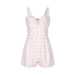 Hope & Henry Womens' Sleeveless Bow Front Romper -Women Store GUEST b8f02fac ce8b 460b adad 31e276d12093