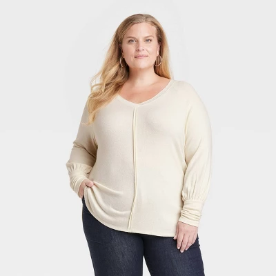 Women's Long Sleeve Knit Top - Knox Rose™ 6 Women's Long Sleeve Knit Top - Knox Rose™ - Image 4